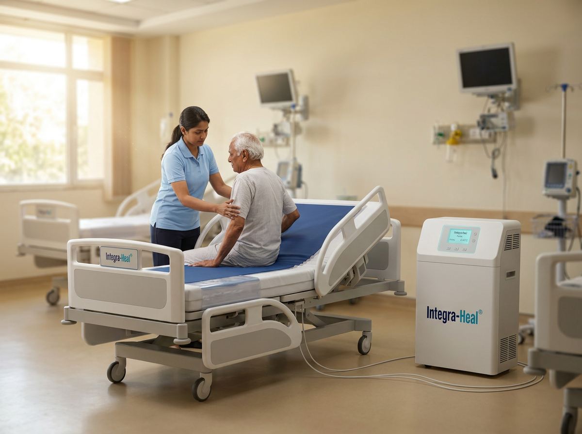 Integra-Heal bed in a neuro recovery ward