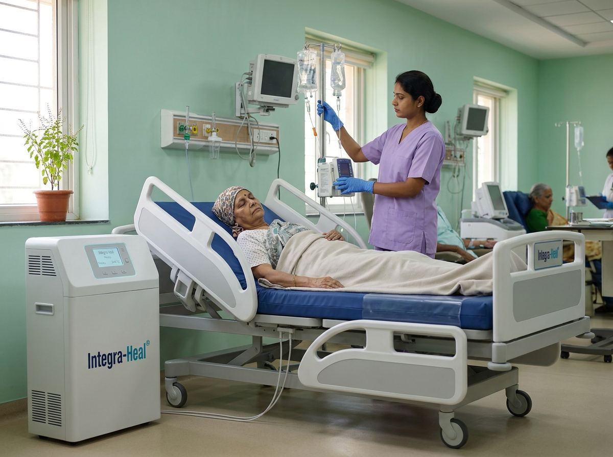 Integra-Heal bed in an oncology ward